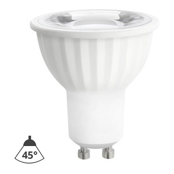 Lampadina LED GU10/6W/230V 4000K 45° bianco