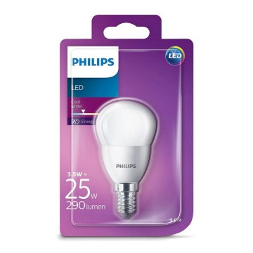 Lampadina LED Philips E14/3,5W/230V 4000K