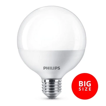 Lampadina LED Philips G95 E27/8,5W/230V 6500K