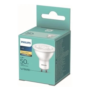 Lampadina LED Philips GU10/4,7W/230V 2700K