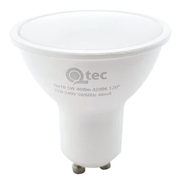 Lampadina LED Qtec GU10/5W/230V 4200K