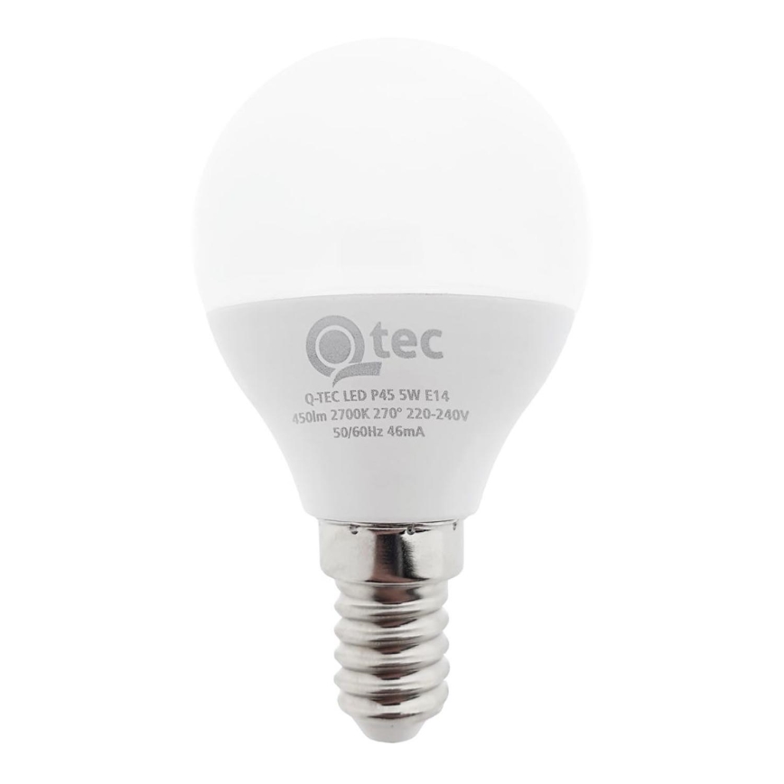 Lampadina LED Qtec P45 E14/5W/230V 2700K