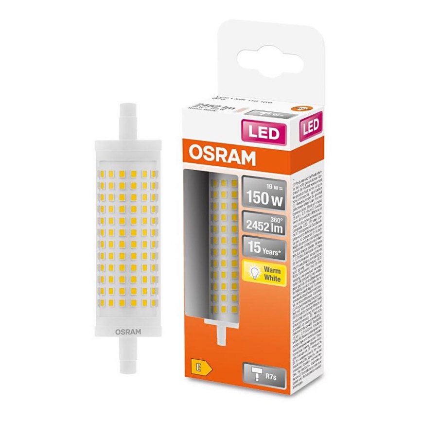 Lampadina LED R7s/19W/230V 2700K 118 mm - Osram