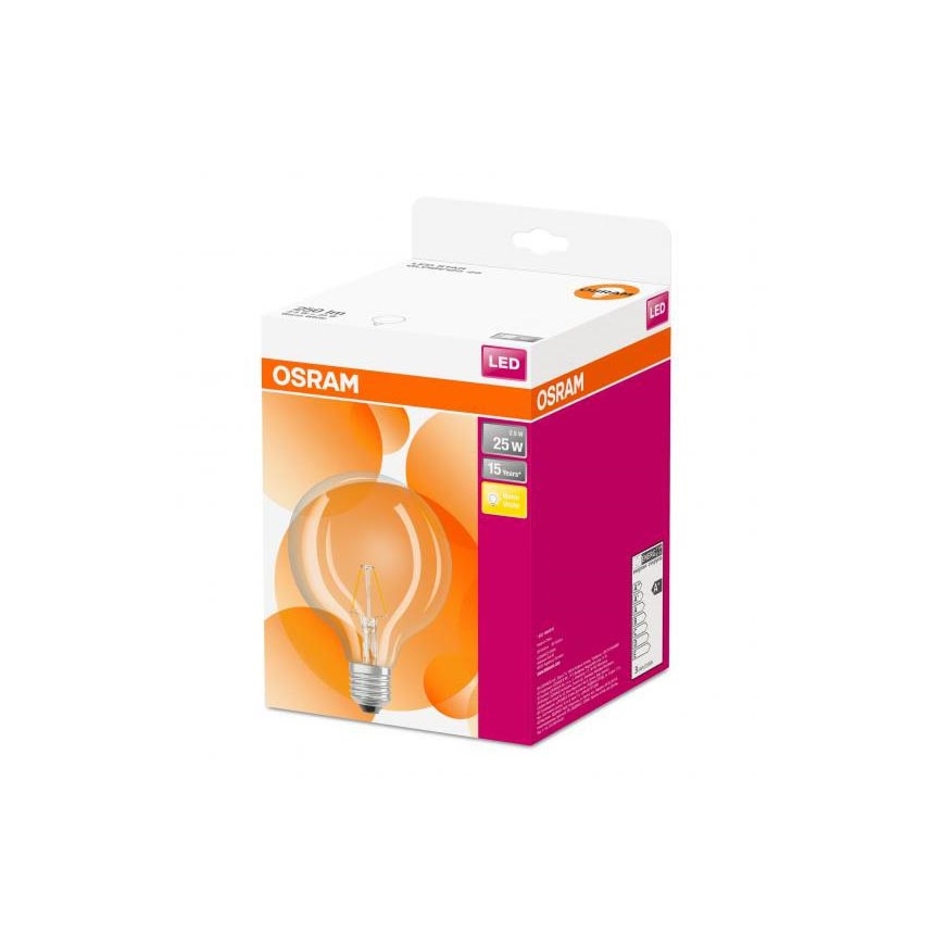 Lampadina LED RETROFIT E27/2,5W/230V 2700K - Osram