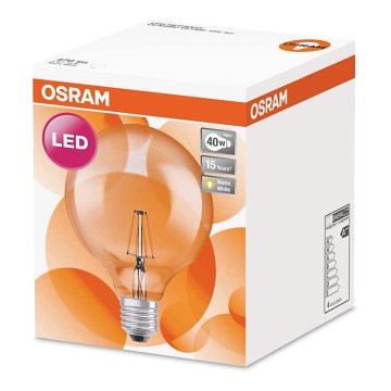 Lampadina LED RETROFIT E27/4W/230V 2700K - Osram