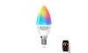 Lampadina LED RGB C37 E14/5W/230V 3000-6500K Wi-Fi - Aigostar