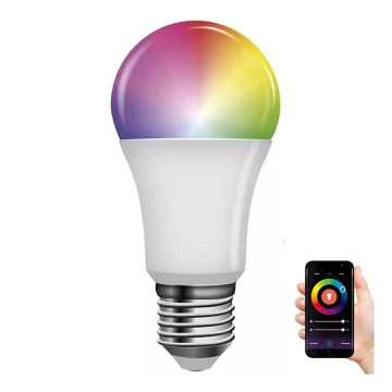 Lampadina LED RGB dimmerabile GoSmart A60 E27/11W/230V 2700-6500K Wi-Fi Tuya