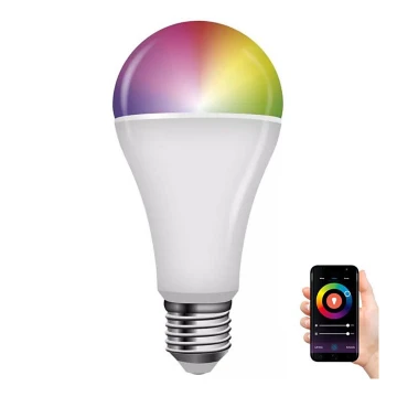 Lampadina LED RGB dimmerabile GoSmart A65 E27/14W/230V 2700-6500K Wi-Fi Tuya