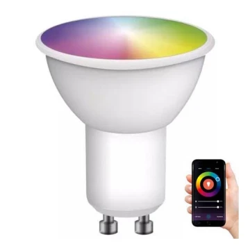 Lampadina LED RGB dimmerabile GoSmart MR16 GU10/4,8W/230V 2700-6500K Wi-Fi Tuya