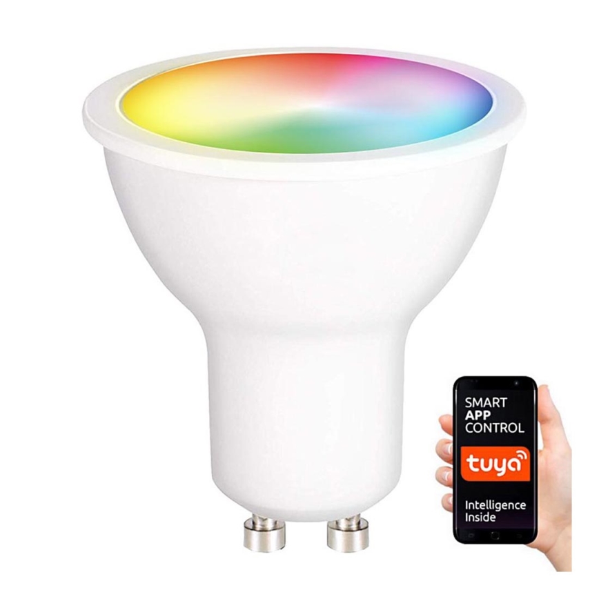 Faretto GU10 5W RGB bianco caldo