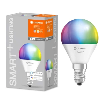 Lampadina LED RGB dimmerabile SMART+ E14/5W/230V 2700K-6500K Wi-Fi - Ledvance