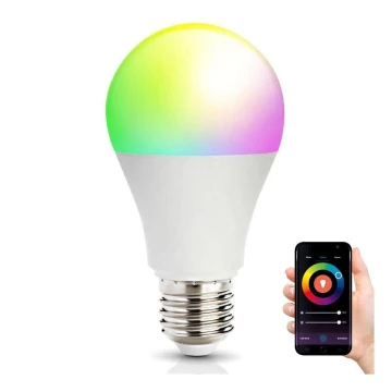Lampadina LED RGB Smart dimmerabile E27/9,5W/230V 2700-6500K Wi-Fi Tuya
