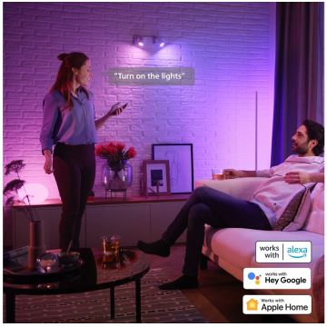 Lampadina LED RGBW dimmerabile Philips Hue White And Color Ambiance GU5,3/MR16/6,3W/12V 2000-6500K