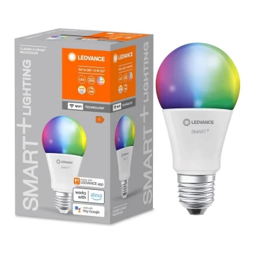 Lampadina LED RGBW dimmerabile SMART+ E27/14W/230V 2700-6500K Wi-Fi - Ledvance