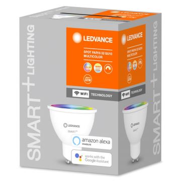 Lampadina LED RGBW dimmerabile SMART+ GU10/5W/230V 2700K-6500K - Ledvance