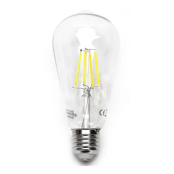 Lampadina LED ST64 E27/8W/230V 6500K - Aigostar