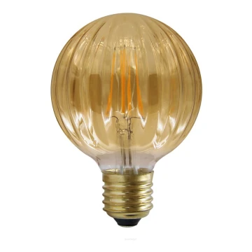 Lampadina LED VINTAGE AMBER E27/4W/230V G100 2700K