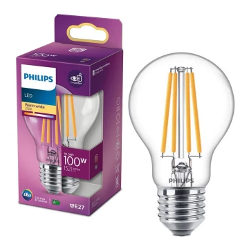 Lampadina LED VINTAGE Philips A60 E27/10,5W/230V 2700K