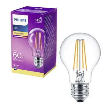 Lampadina LED VINTAGE Philips A60 E27/7W/230V 2700K