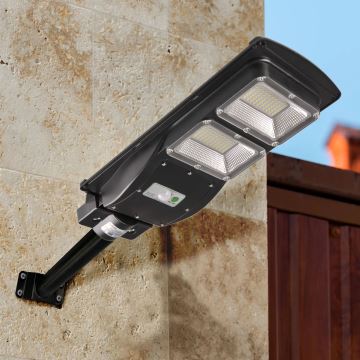 Lampione stradale solare a LED con sensore STREET 2xLED/6W/3,2V IP65 + telecomando