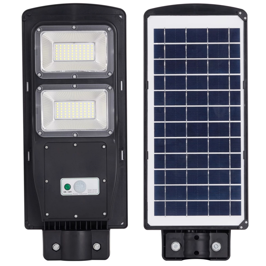 Lampione stradale solare a LED con sensore STREET 2xLED/6W/3,2V IP65 + telecomando