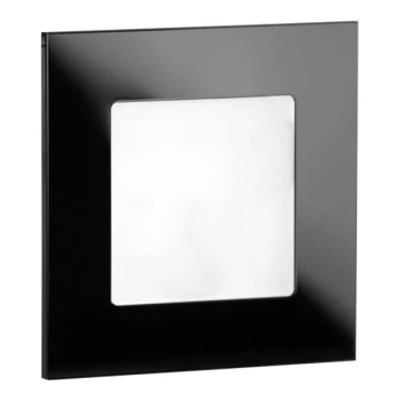 LDST AN-01-CB-BC9 - Illuminazione LED per scale ANGEL 9xLED/1,2W/230V nero lucido 3500K