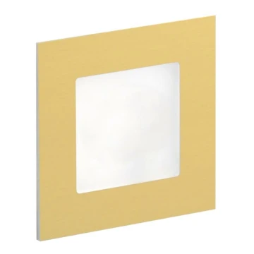 LDST AN-01-SZ-BC9 - Illuminazione LED per scale ANGEL 9xLED/1,2W/230V oro 3500K