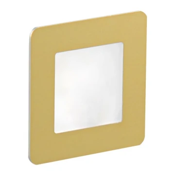 LDST DI-01-SZ-BC9 - Illuminazione LED per scale DIANA 9xLED/1,2W/230V oro 3500K