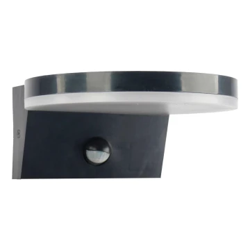 LED Applique da esterno con sensore TESA LED/10W/230V IP54 nero