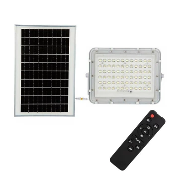 LED da esterno dimmerabile solare per riflettore LED/15W/3,2V IP65 4000K bianco + telecomando