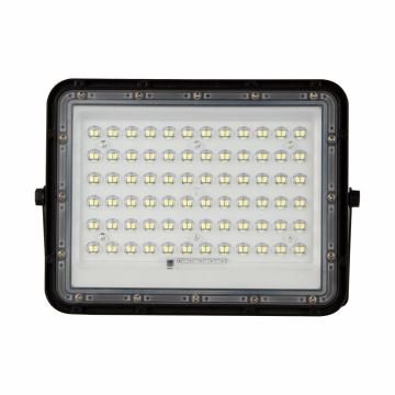 LED da esterno dimmerabile solare per riflettore LED/15W/3,2V IP65 6400K nero + telecomando