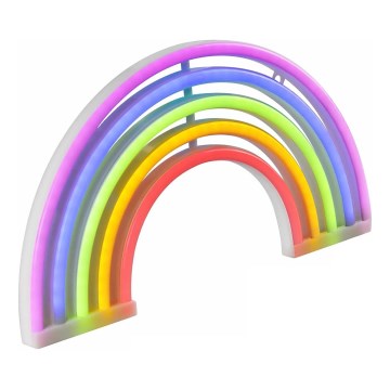 LED Decorazione murale al neon RAINBOW LED/3W/3xAA multicolore