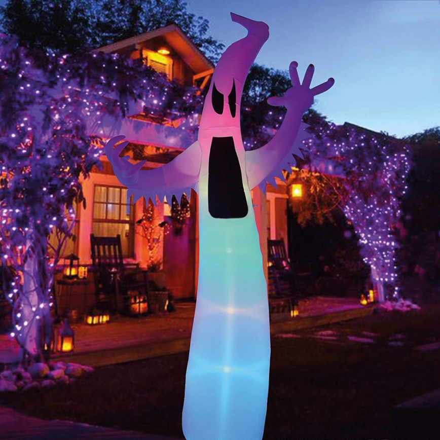 LED Decorazione per esterni HALLOWEEN LED/12W/230V IP44 fantasma