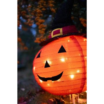 LED Decorazione per esterni HALLOWEEN LED/3xAA/bianco caldo IP44 zucca