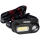 LED Dimmerabile rechargeable headlamp 2xLED/5V IP44 210 lm 4 h 2000 mAh