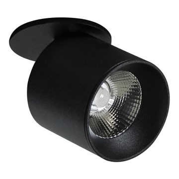 LED Faretto da incasso HARON 1xLED/10W/230V nero