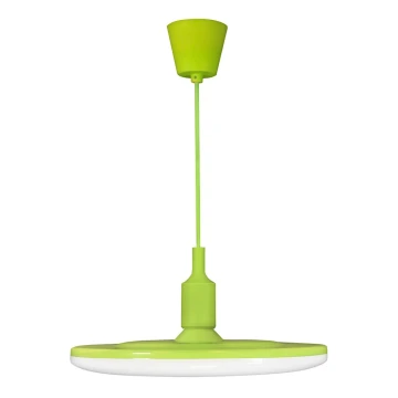 LED Lampada a sospensione KIKI 1xE27/15W/230V verde