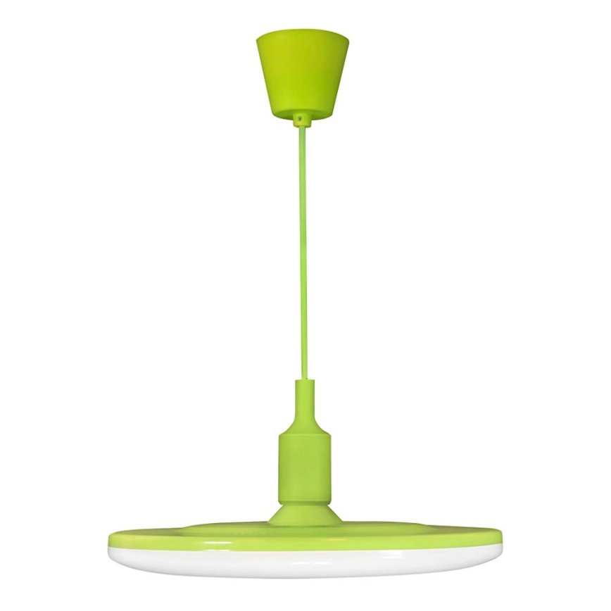 LED Lampada a sospensione KIKI 1xE27/15W/230V verde