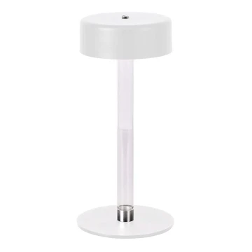 LED Lampada da tavolo touch ricaricabile e dimmerabile LED/3W/5V 3000-6000K 2400 mAh bianco