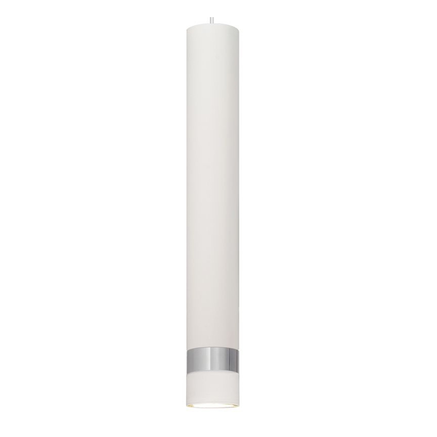 LED Lampadario a sospensione con filo TUBA 3xGU10/6,5W/230V bianco/cromo opaco