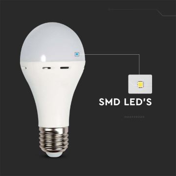LED Lampadina con modalità di emergenza A70 E27/9W/230V 4000K