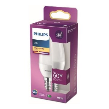 LED Lampadina Philips B38 E14/7W/230V 2700K