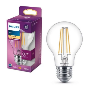 LED Lampadina VINTAGE Philips A60 E27/7W/230V 2700K