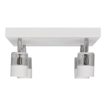 LED Luce Spot a LED TUBSSON 4xGU10/4,8W/230V bianco/cromo lucido