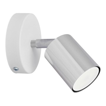 LED Luce Spot da parete a LED TUNE 1xGU10/4,8W/230V cromo opaco/bianco