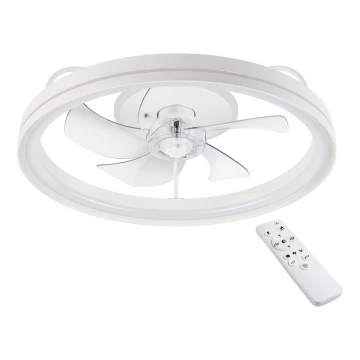 LED Plafoniera dimmerabile con ventilatore FARGO LED/37W/230V bianco + telecomando