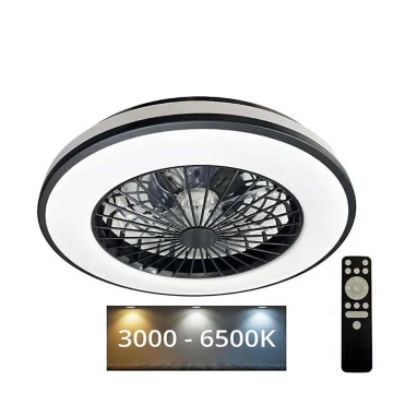 LED Plafoniera dimmerabile con ventilatore OPAL LED/48W/230V 3000-6500K + telecomando