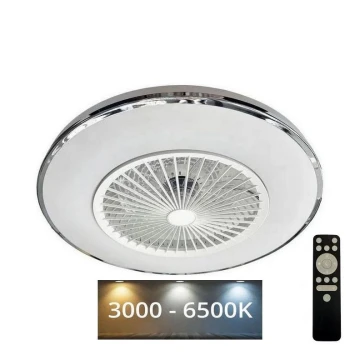 LED Plafoniera dimmerabile con ventilatore OPAL LED/72W/230V 3000-6500K + telecomando