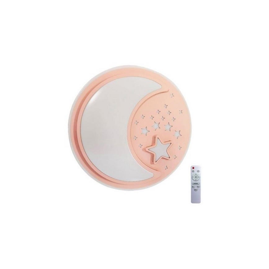 LED Plafoniera dimmerabile per bambini NOTTE LED/40W/230V + telecomando