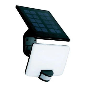 LED Proiettore solare da esterno con sensore LED/10W/3,7V 4000K IP54 3000 mAh